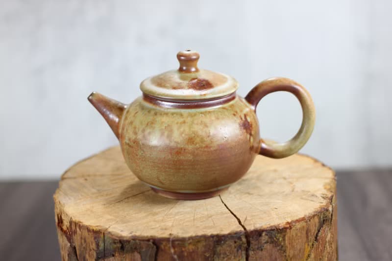 【送禮好物】柴燒茶壺 手工茶壺 鶯歌陶藝名家葉敏祥手工作品