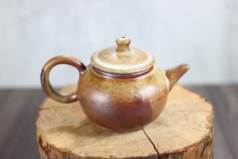 【送禮好物】柴燒茶壺 手工茶壺 鶯歌陶藝名家葉敏祥手工作品
