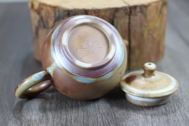 【送禮好物】柴燒茶壺 手工茶壺 鶯歌陶藝名家葉敏祥手工作品