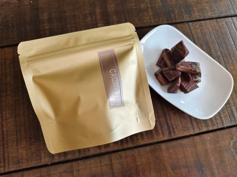 CACAOinN現磨調溫_台灣天然85%純巧原磚50g_簡約包裝