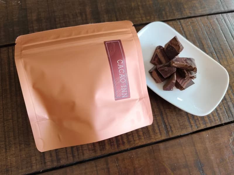 CACAOinN現磨調溫_台灣天然85%純巧原磚50g_簡約包裝