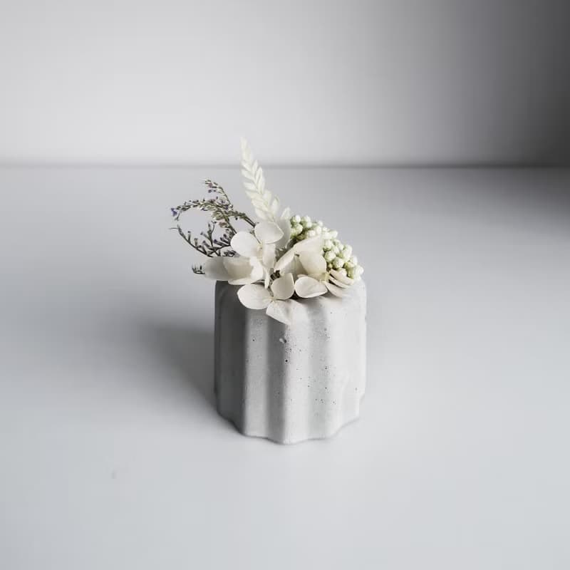 CANELÉ 法式可麗露 | 告白詩歌・乾燥不凋花水泥甜點擴香擺飾