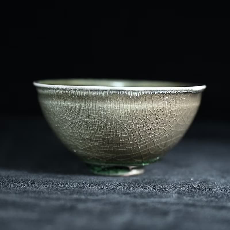 手作柴燒上釉茶碗NT11