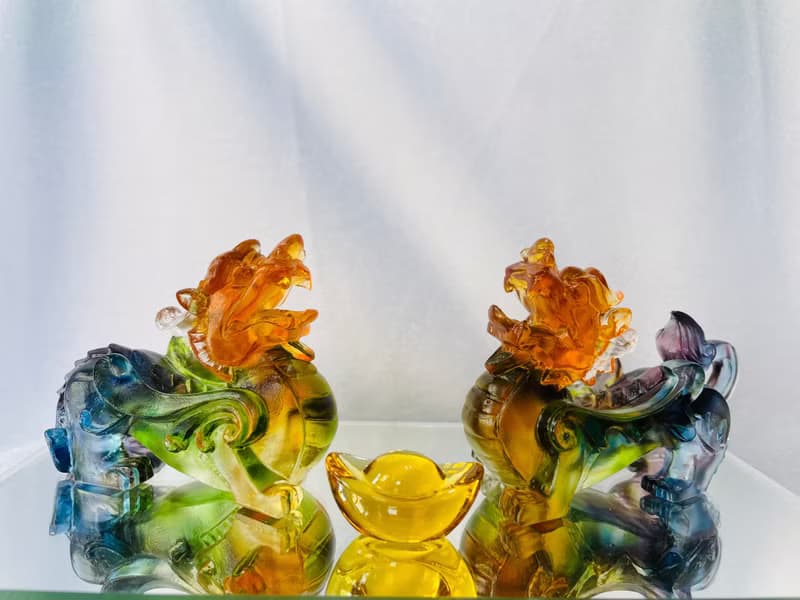 琉璃 招財貔貅