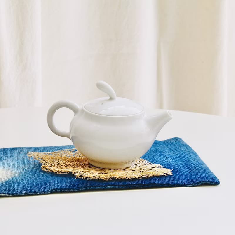 【白瓷茶具】長水滴壺鈕－100ml小茶壺