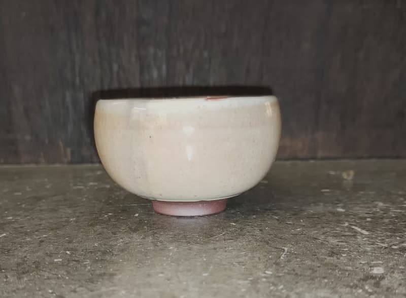 彩虹志野釉手作杯-鶯歌陶藝家李玟叡