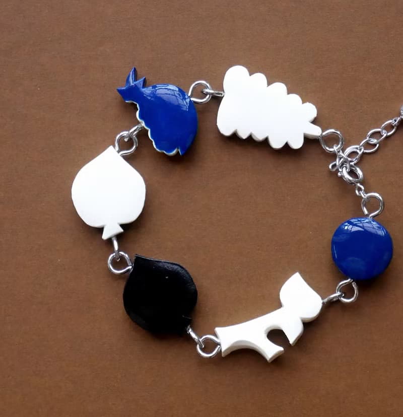 ブルーフルーツブレスレット