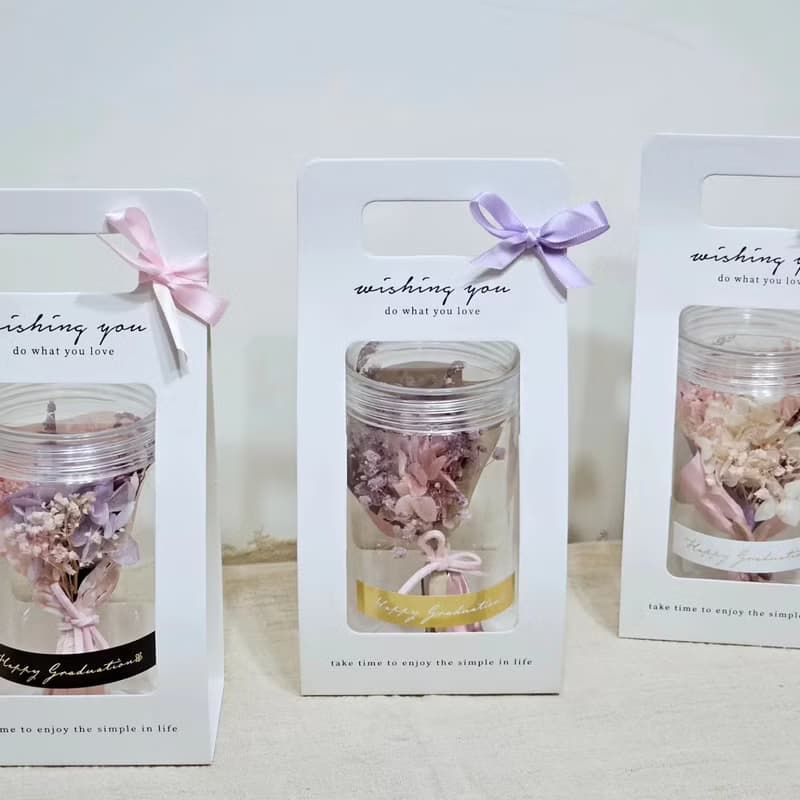 永生花滿天星小花束