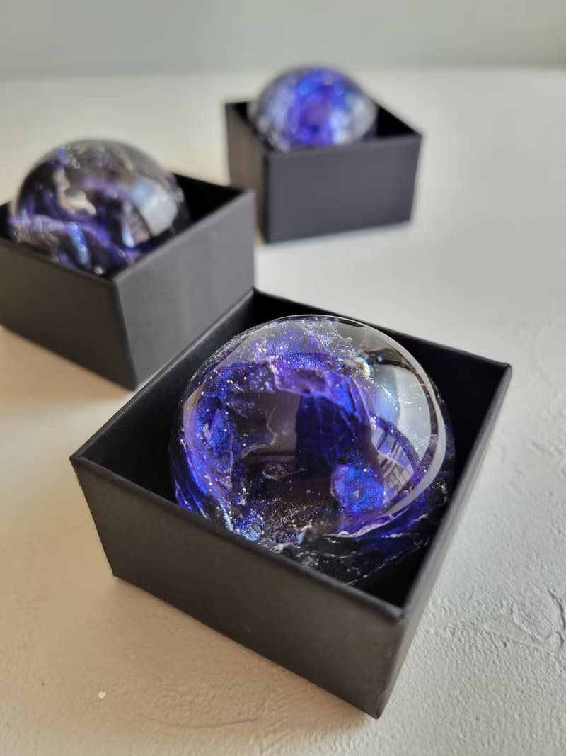 交換小物 神秘蘭花紫胺基酸寶石皂2入