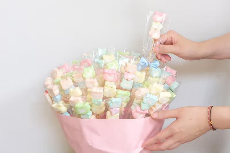 特惠熊愛你串裝棉花糖 | 聖誕節 生日分享 情人節 婚禮 活動獎品