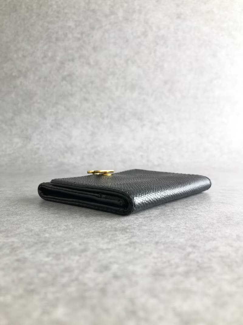【 日本直送　名牌中古包 】CHANEL シャネル コインケース ブラック ココマーク キャビアスキン vintage ヴィンテージ オールド zmnjmp