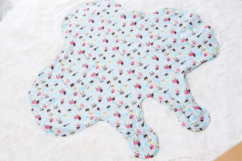 滑翔翼包巾-動物12-紗vs藍色熊熊  包巾 彌月 收涎 嬰兒 新生兒