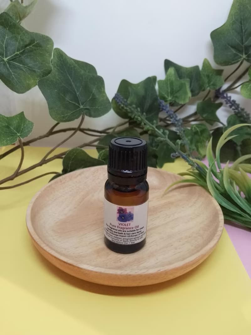 造型擴香石配香薰油(紫羅蘭)
