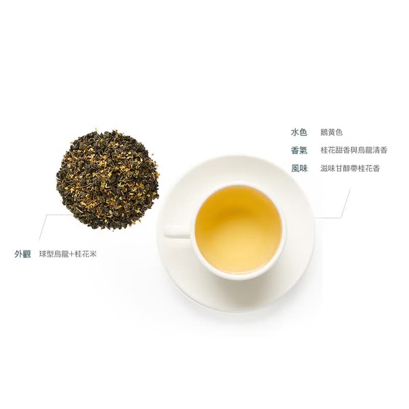 一澤茶一澤茶【EZR Leaf】桂花金萱 8入盒裝/12入袋裝/散茶50g