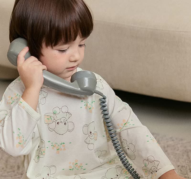 大象的小花園-【寬鬆】植纖衣長袖韓國童裝-K60009