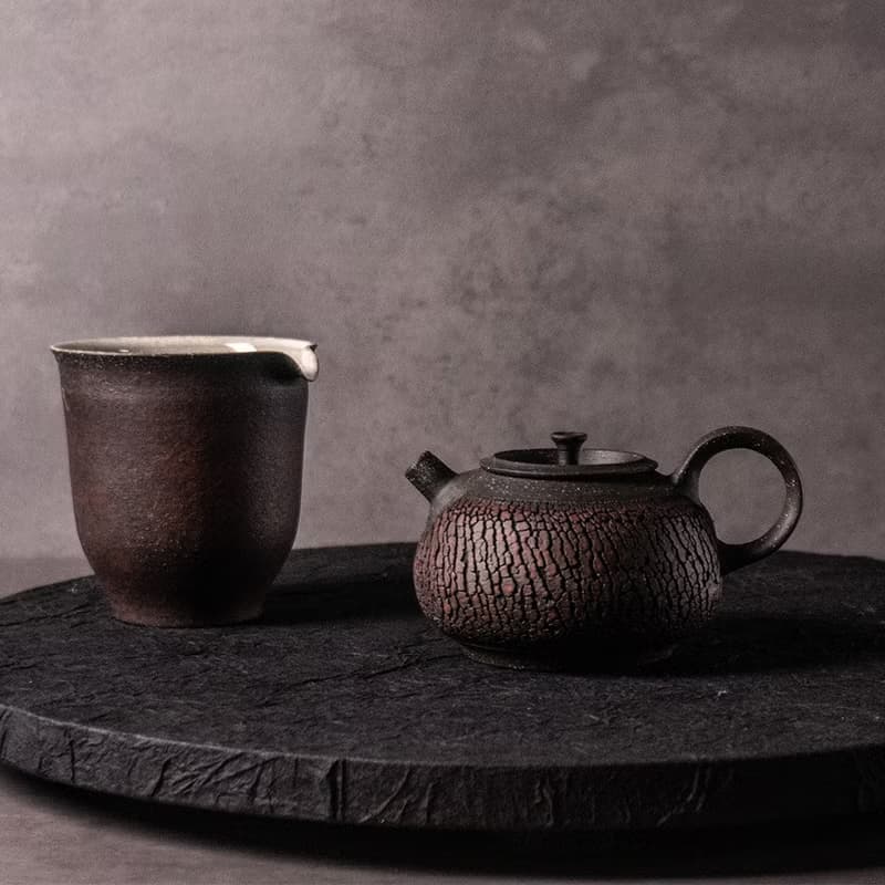 無我系列 - 承煙赤岩茶器200ml