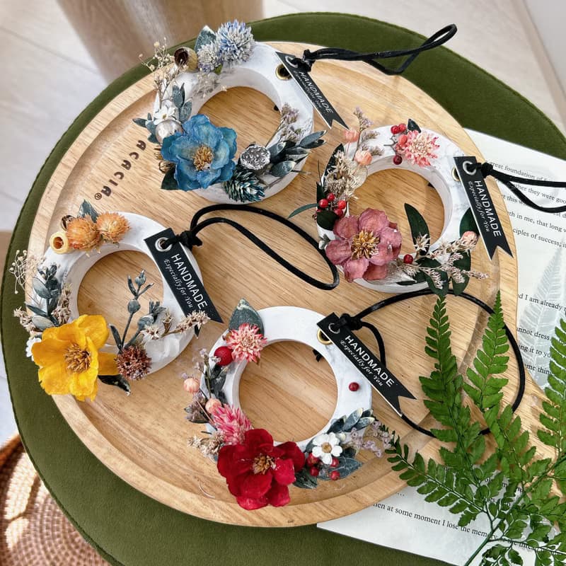 永生花擴香石 永生花 乾燥花 婚禮小物 香氛擴香 送禮 附盒