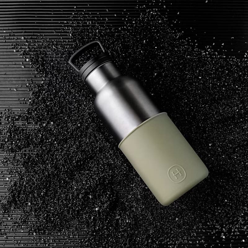 紳士風格 CinCin保溫瓶系列 | 軍綠-鈦灰瓶 480ml