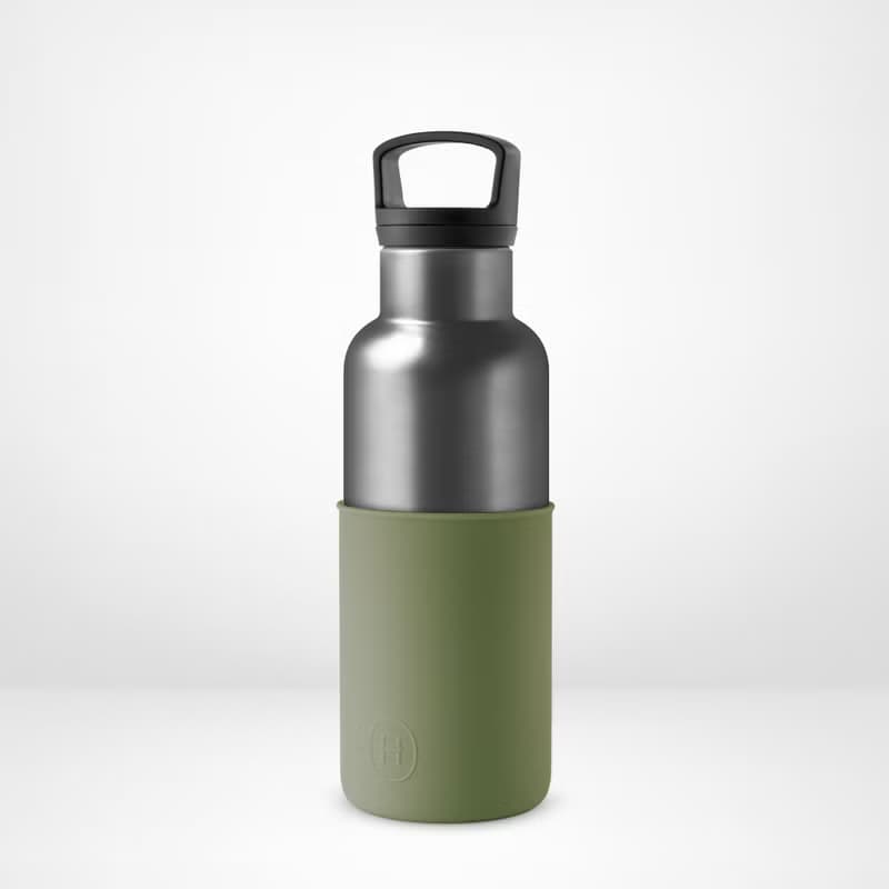紳士風格 CinCin保溫瓶系列 | 軍綠-鈦灰瓶 480ml