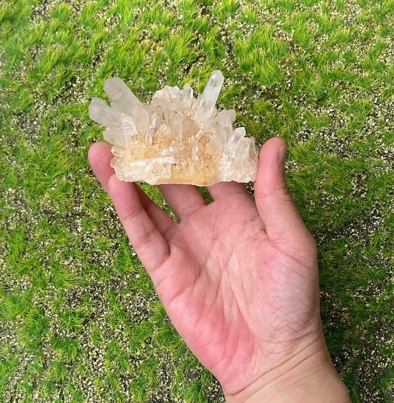 天然原礦能量白水晶簇 療癒 開運 消磁手鍊 快速出貨 入厝禮物