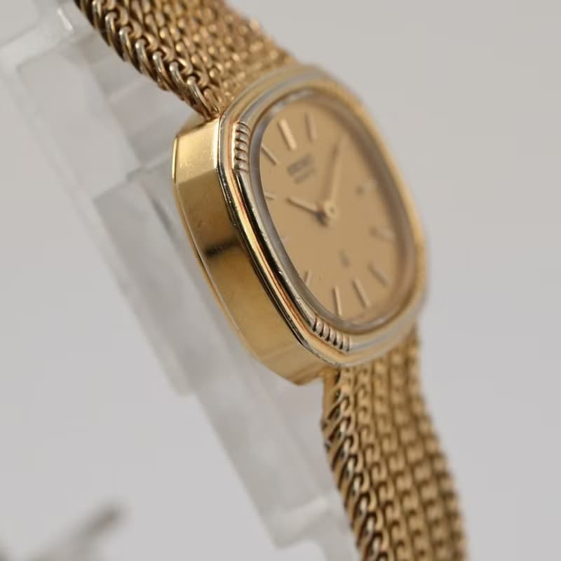 SEIKO 女性用腕時計 クォーツ 2320-5200 GOLD 1983年  手錶 古董錶 復古手錶