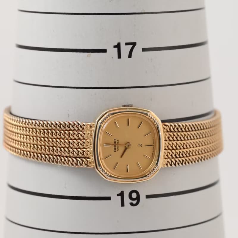 SEIKO 女性用腕時計 クォーツ 2320-5200 GOLD 1983年  手錶 古董錶 復古手錶