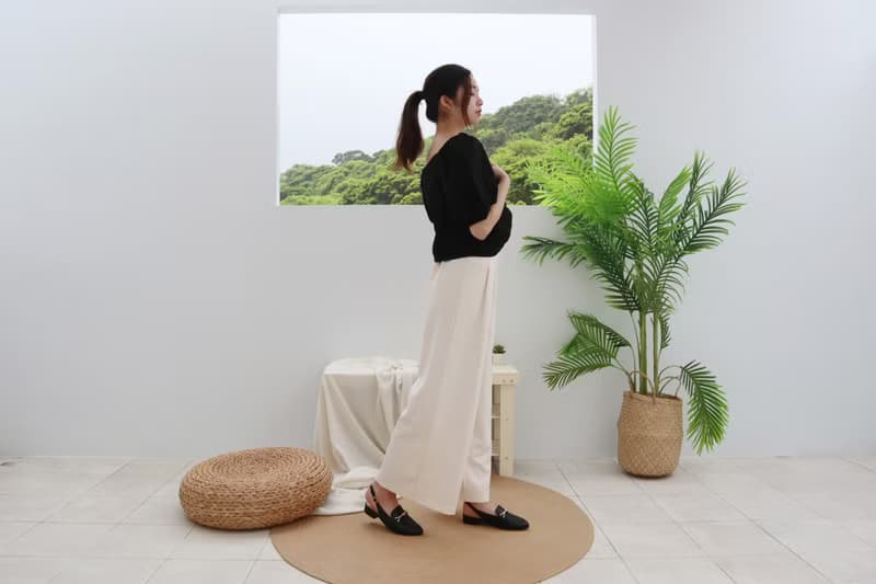 辦公室可穿【半糖人生】全真皮涼鞋-黑色