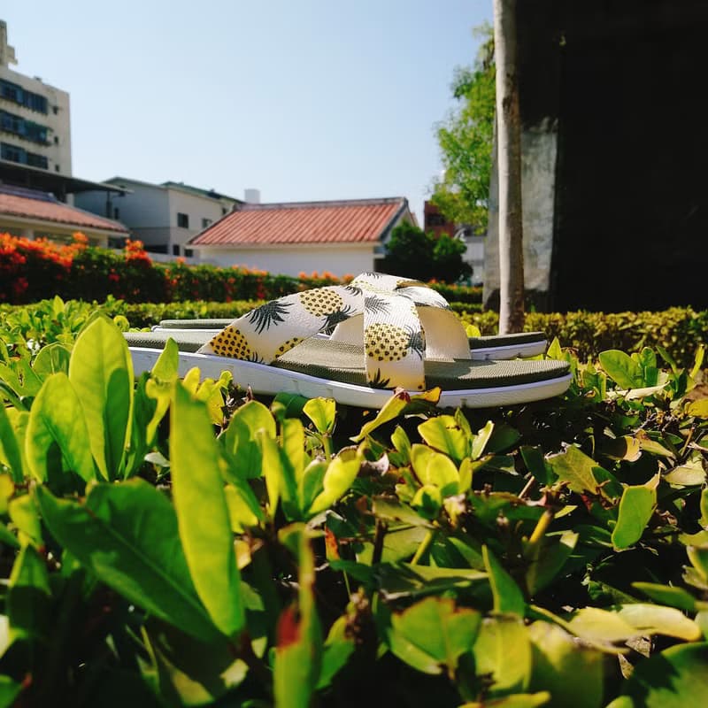 親膚減壓輕量舒適 / 台灣手作室內拖鞋 l 好運旺來 / 橄欖綠