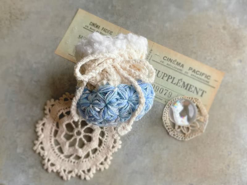 Knitting 生命之花束口袋 - 噴泉