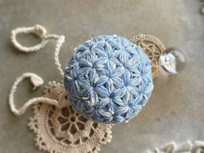 Knitting 生命之花束口袋 - 噴泉