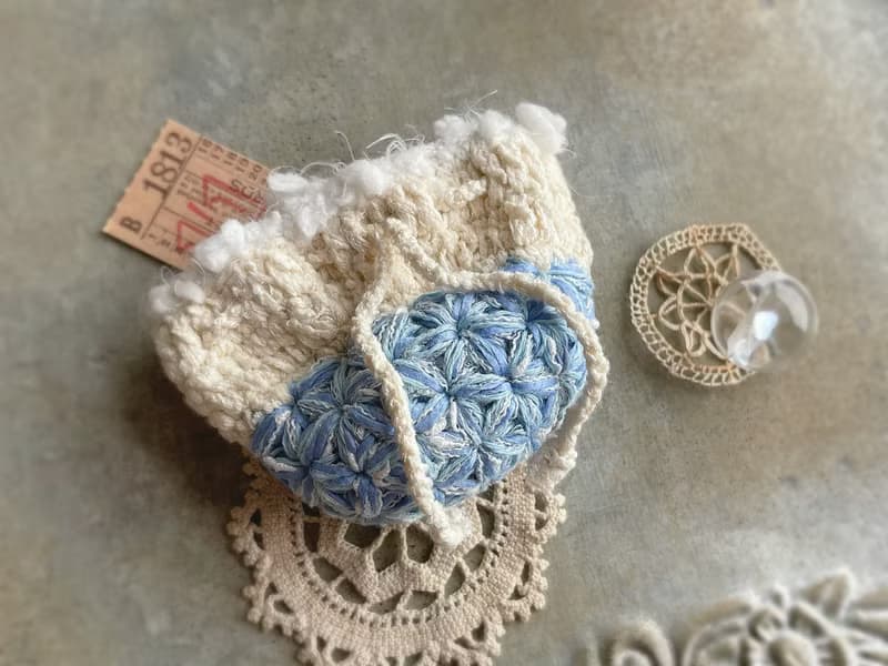 Knitting 生命之花束口袋 - 噴泉