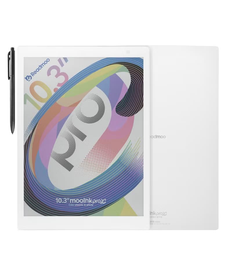10.3吋mooInk Pro 2C彩色電子書平板(含書布衣)搭配人氣暢讀90天