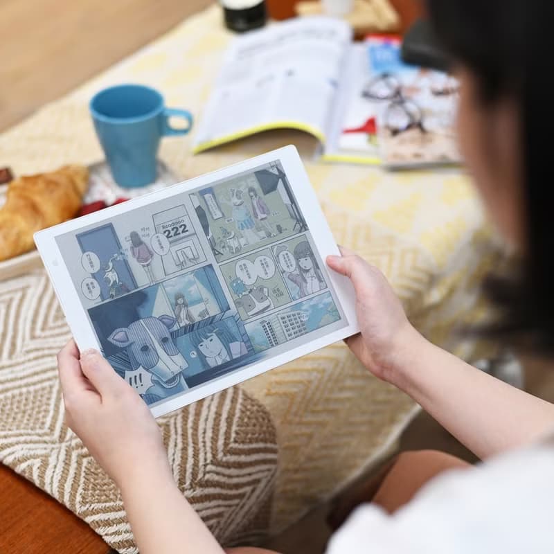 10.3吋mooInk Pro 2C彩色電子書平板(含書布衣)搭配人氣暢讀90天