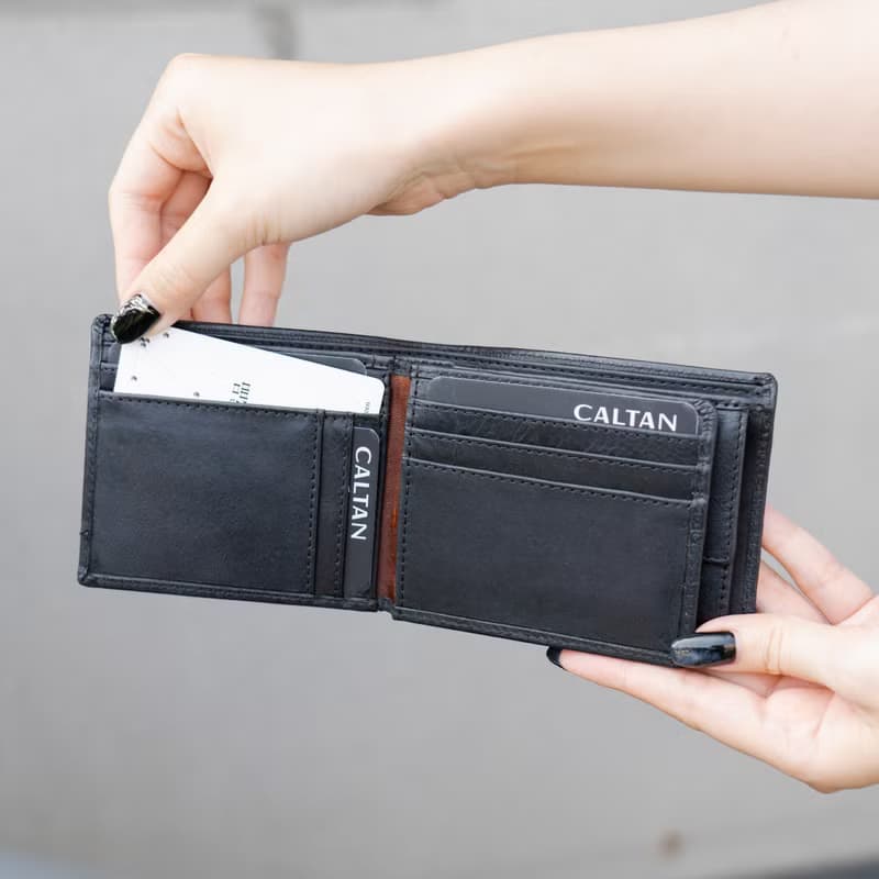 【24hr快速出貨】真皮三頁式零錢包短夾 075137 三色 母錢包