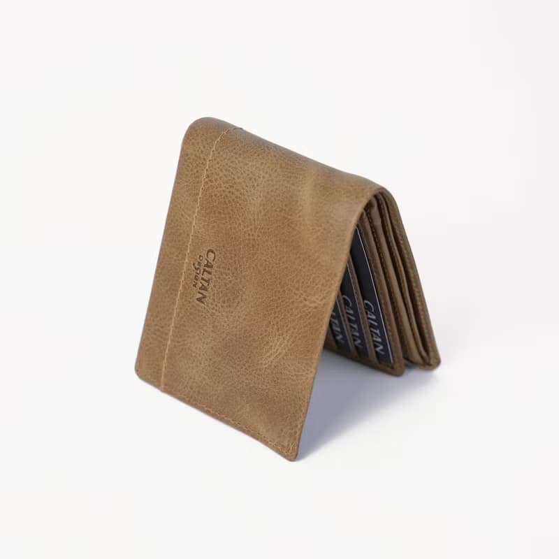 【24hr快速出貨】真皮三頁式零錢包短夾 075137 三色 母錢包