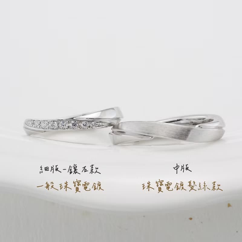 手工925純銀【相遇】簡約百搭尾戒.刻字中性男性戒指