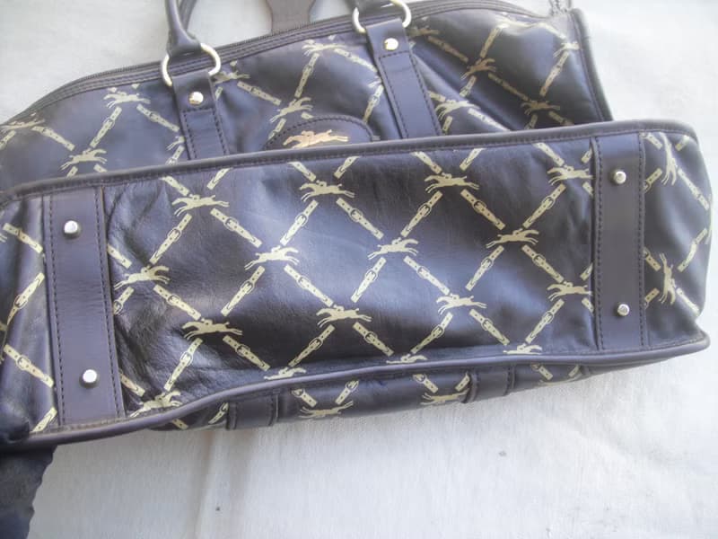 【老時光 OLD-TIME】早期二手老包法國製LONGCHAMP波士頓包