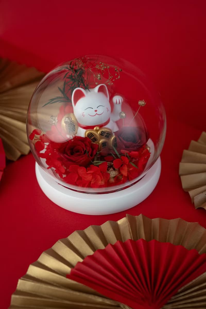 吉利花園招財貓