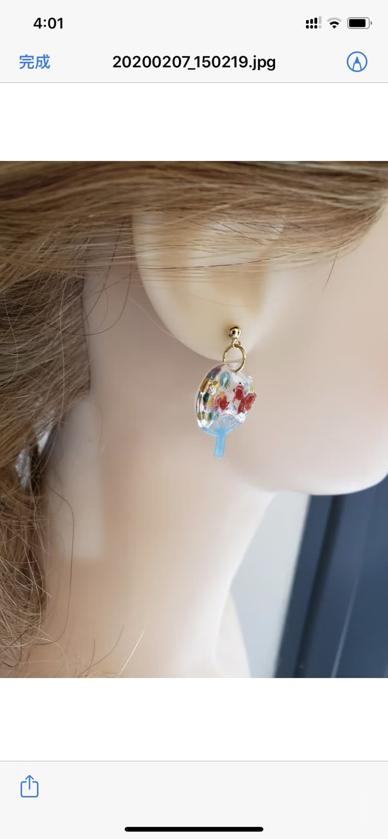 小金魚.小金魚扇.耳針.耳夾
