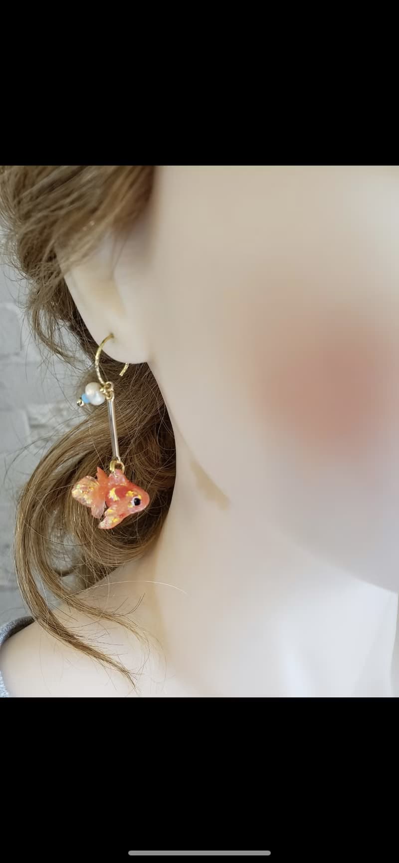 小金魚.小金魚扇.耳針.耳夾