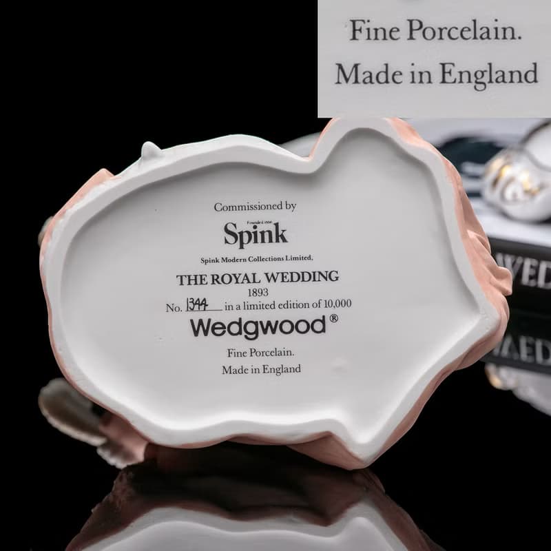 英國製Wedgwood風姿卓越佳麗限量收藏陶瓷娃娃人偶藝術裝飾擺件