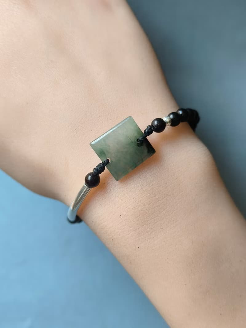 -無事最福-設計款翡翠無事牌手鍊-平安即福-護身轉運推薦1