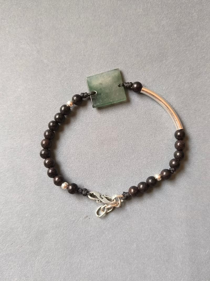 -無事最福-設計款翡翠無事牌手鍊-平安即福-護身轉運推薦1