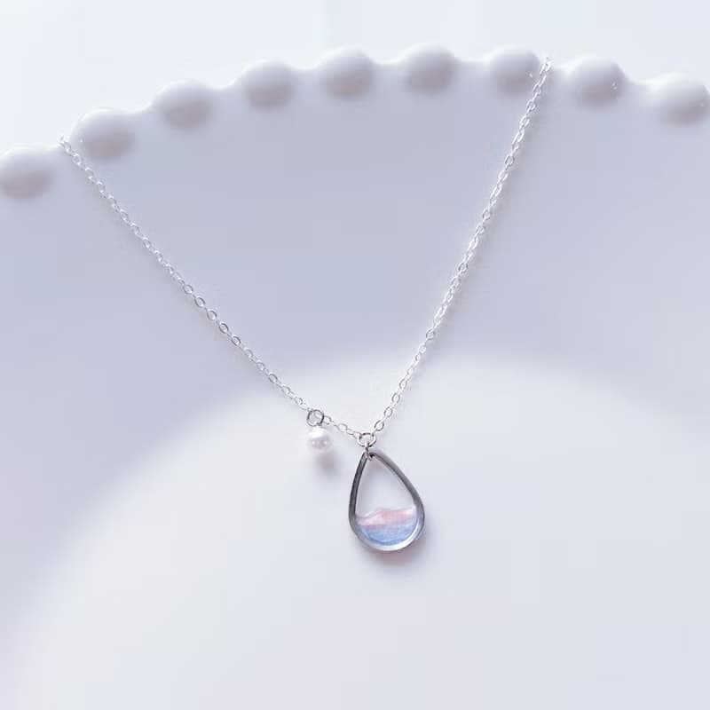 雲海系列 | 雲海水滴珍手鍊 925銀鍊