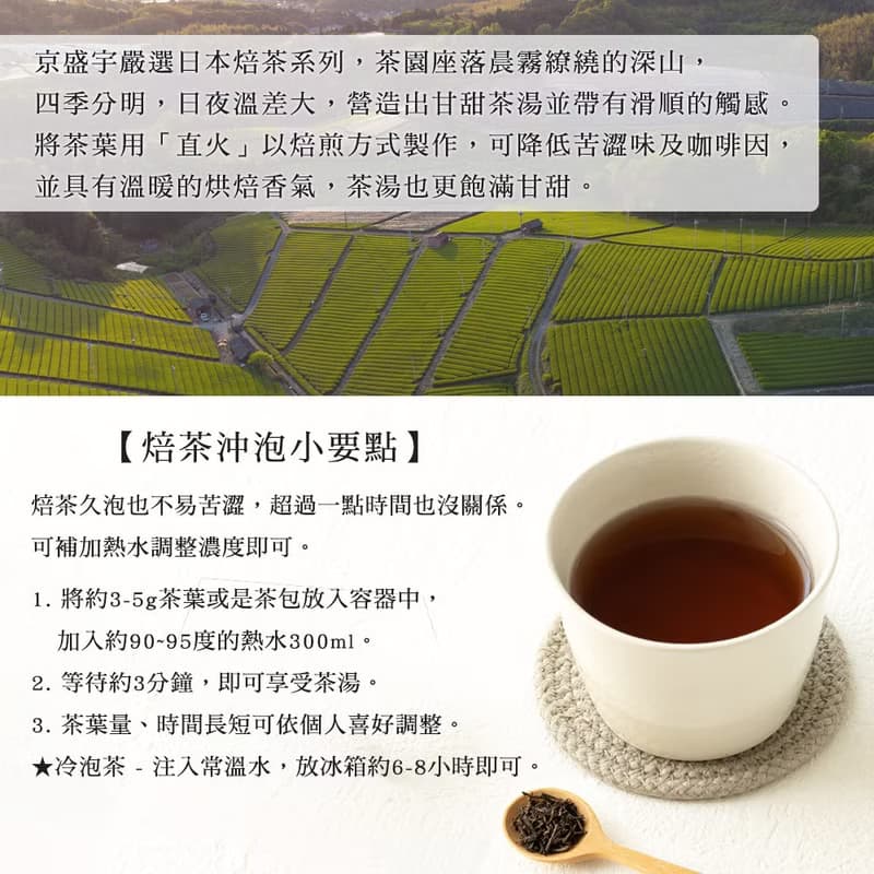 京盛宇【茶包】世界選茶系列-12入茶包x1袋