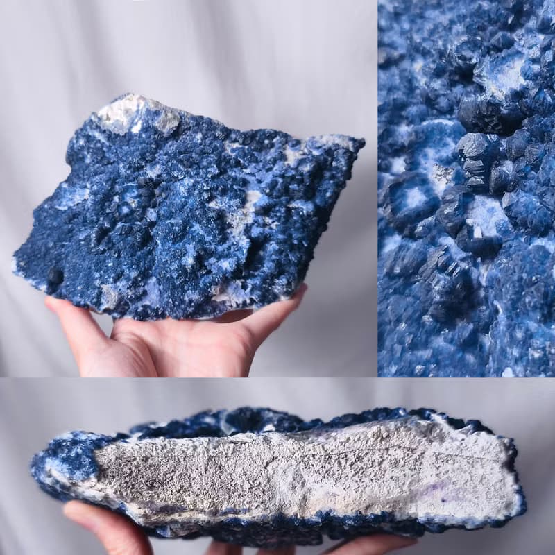 稀有蒙古藍螢石 原礦 智慧 招財 成功 收藏 風水 擺件 單品 禮物
