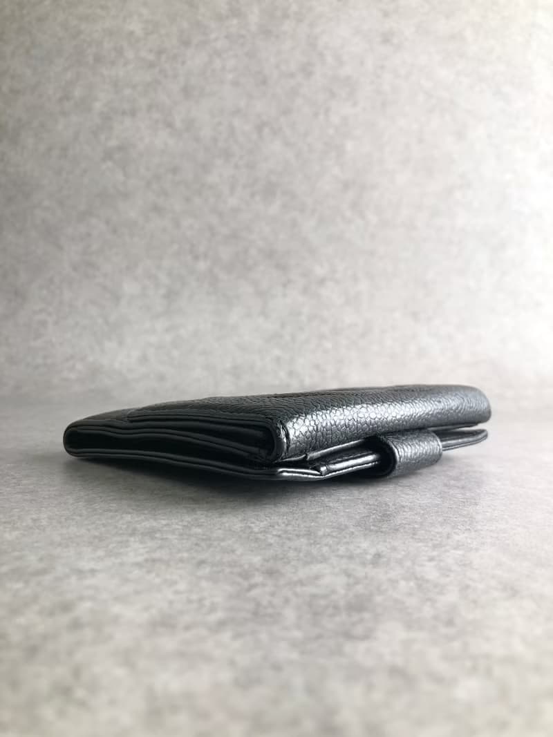 【 日本直送　名牌中古包 】CHANEL シャネル 財布 ブラック ココマーク レザー 2つ折り vintage ヴィンテージ オールド twdca6