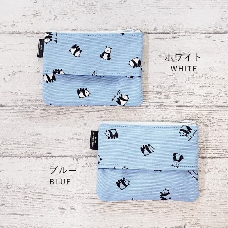 bebe panda Pocket Tissue Case Coin Purse Wallet Cute Kawaii Gift Present Japan