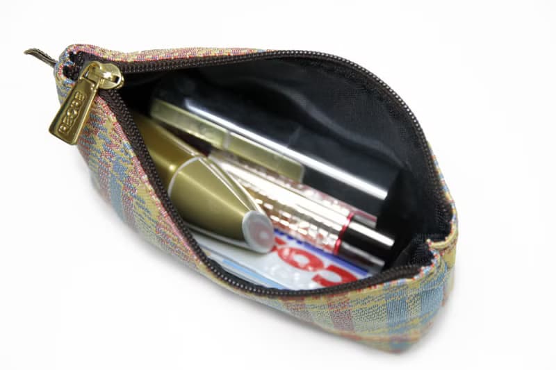 中零錢包 防潑水 平織緹花  賞夜菊