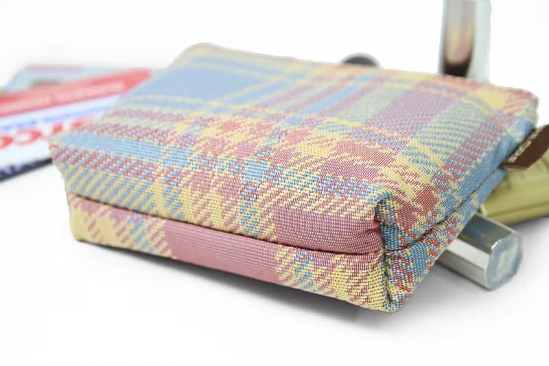 中零錢包 防潑水 平織緹花  賞夜菊